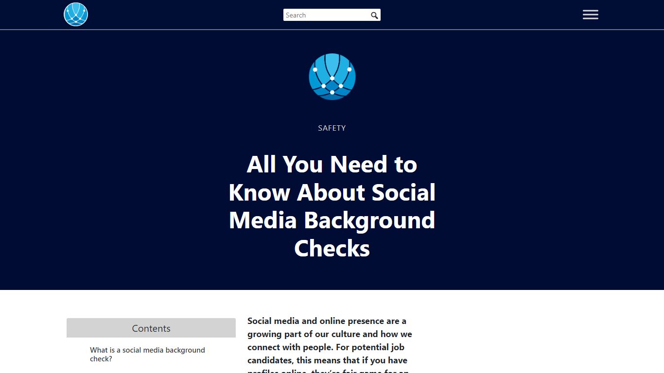 All You Need to Know About Social Media Background Checks